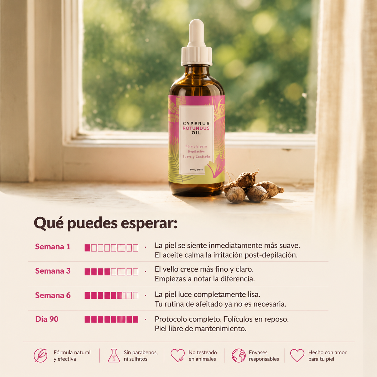 Elixir de Raíz de Cyperus™ - Depilada Forever