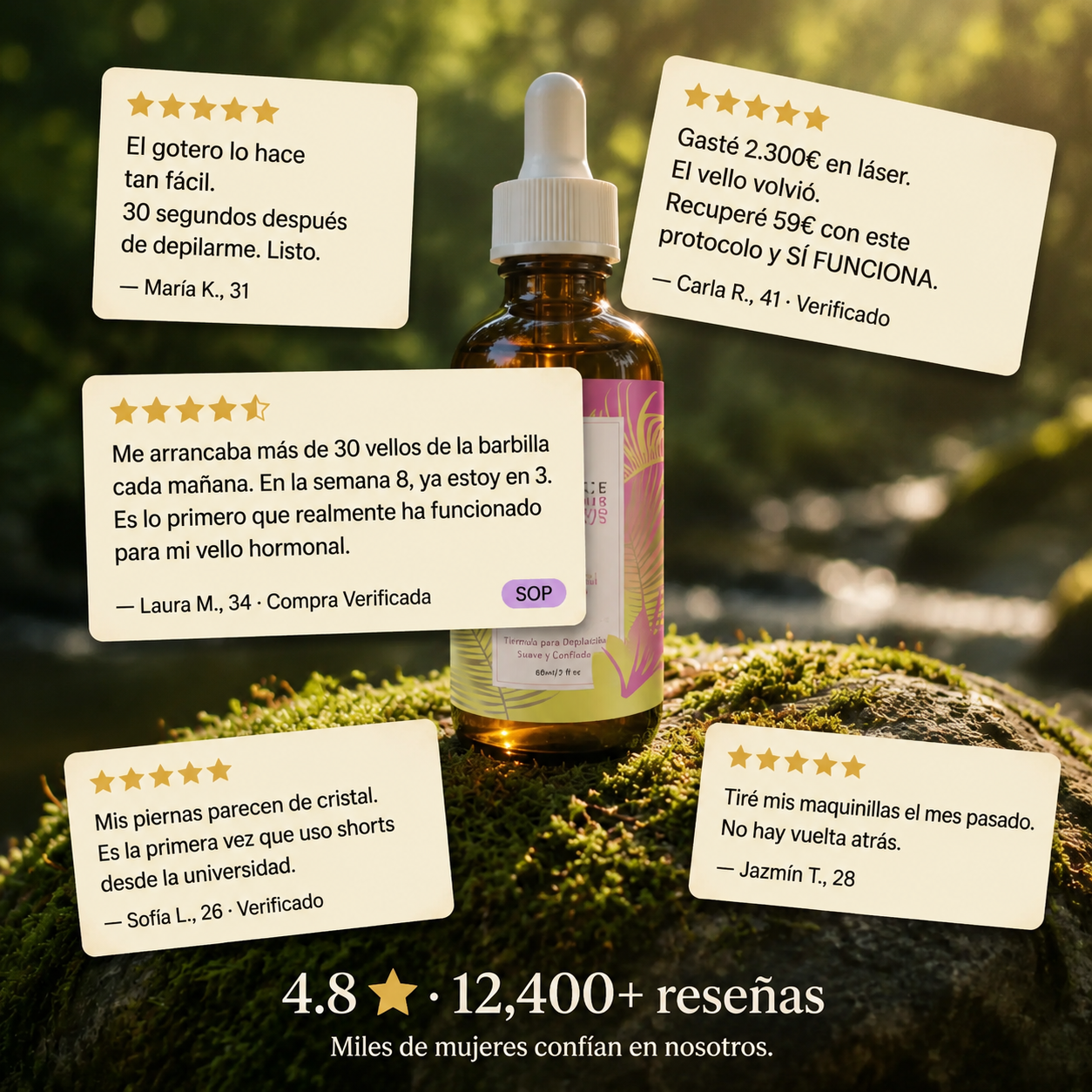 Elixir de Raíz de Cyperus™ - Depilada Forever